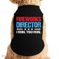 Fireworks Director I Run You Run Doggie Tank thumb 0