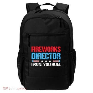 Fireworks Director I Run You Run Backpack