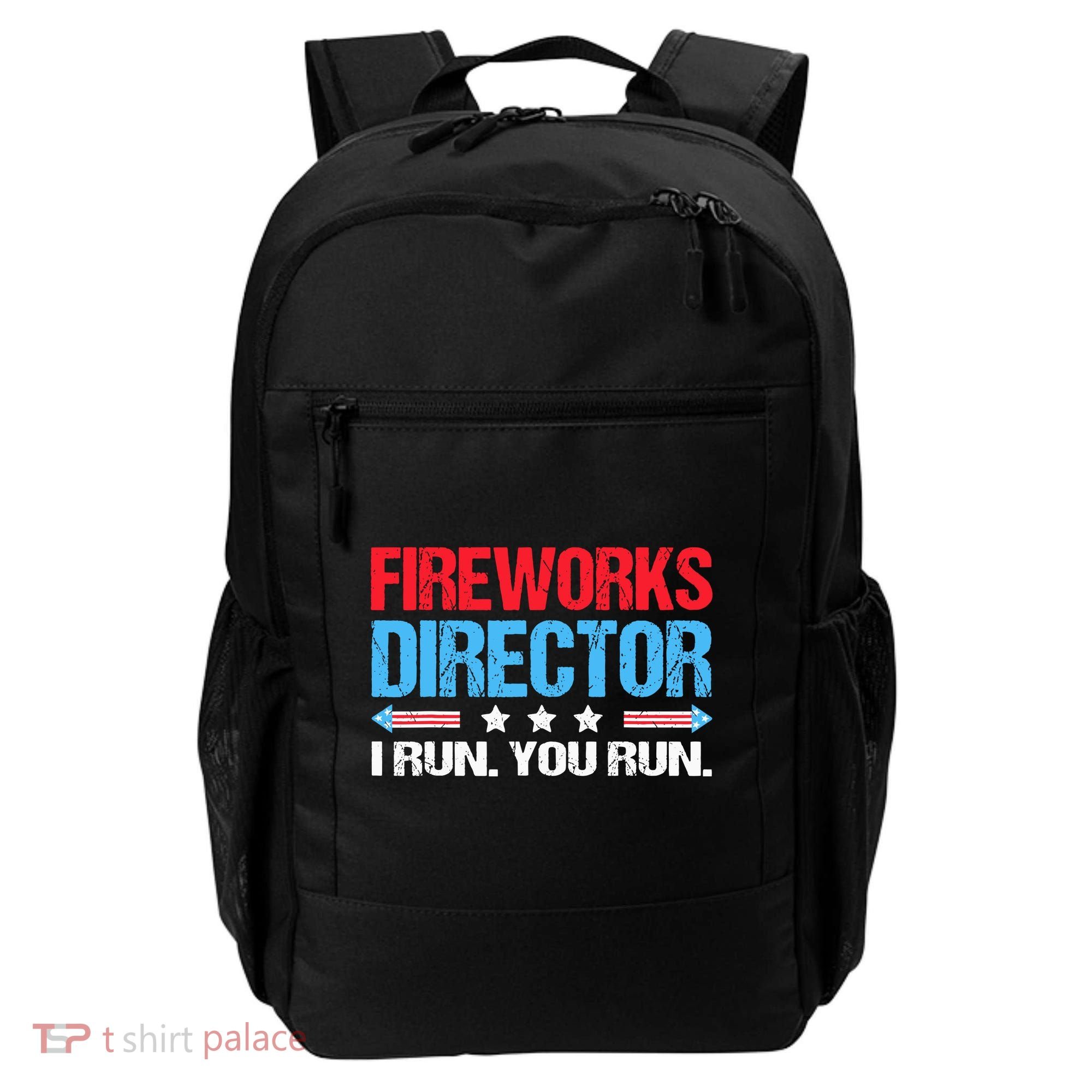 Fireworks Director I Run You Run Backpack