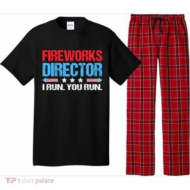 Fireworks Director I Run You Run Pajama Set