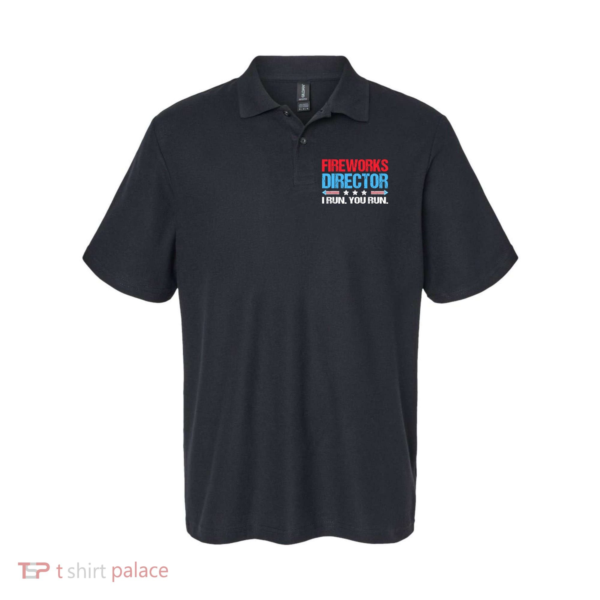 Fireworks Director I Run You Run Polo