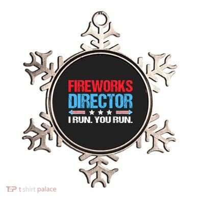Fireworks Director I Run You Run Ornament