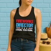 Fireworks Director I Run You Run Women's Tank Top thumb 2