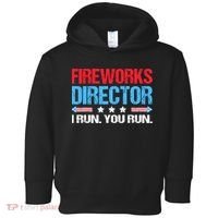 Fireworks Director I Run You Run Toddler Hoodie thumb 0
