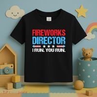 Fireworks Director I Run You Run Toddler T-Shirt thumb 3