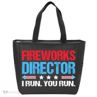 Fireworks Director I Run You Run Tote Bag