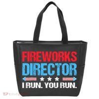 Fireworks Director I Run You Run Tote Bag thumb 0