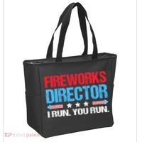 Fireworks Director I Run You Run Tote Bag thumb 2