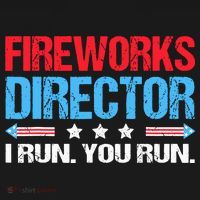 Fireworks Director I Run You Run Tote Bag thumb 4