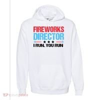 Fireworks Director I Run You Run Comfort Colors Garment-Dyed Hooded Sweatshirt thumb 0