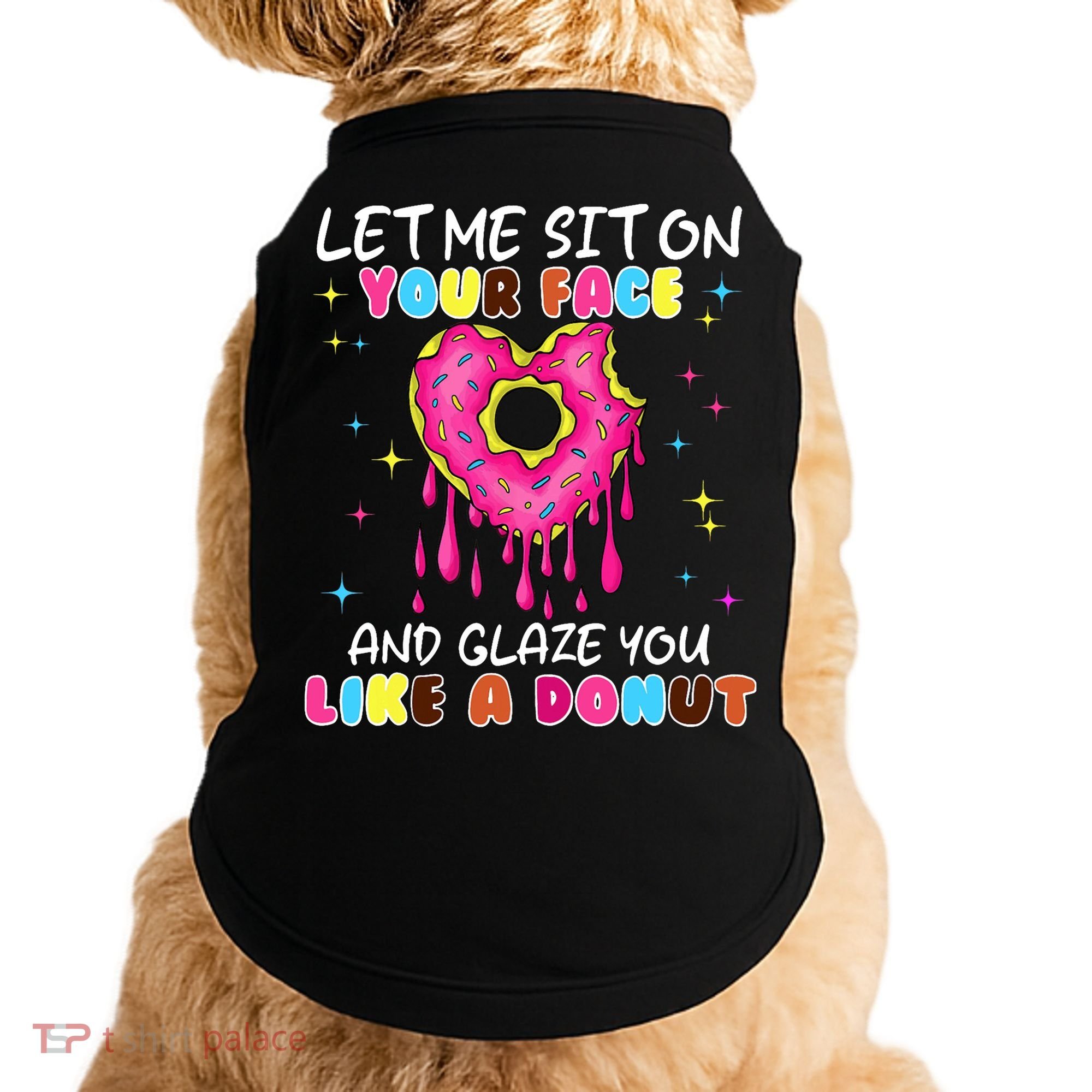 Funny Donut Inappropriate For Adult Humor Doggie Tank