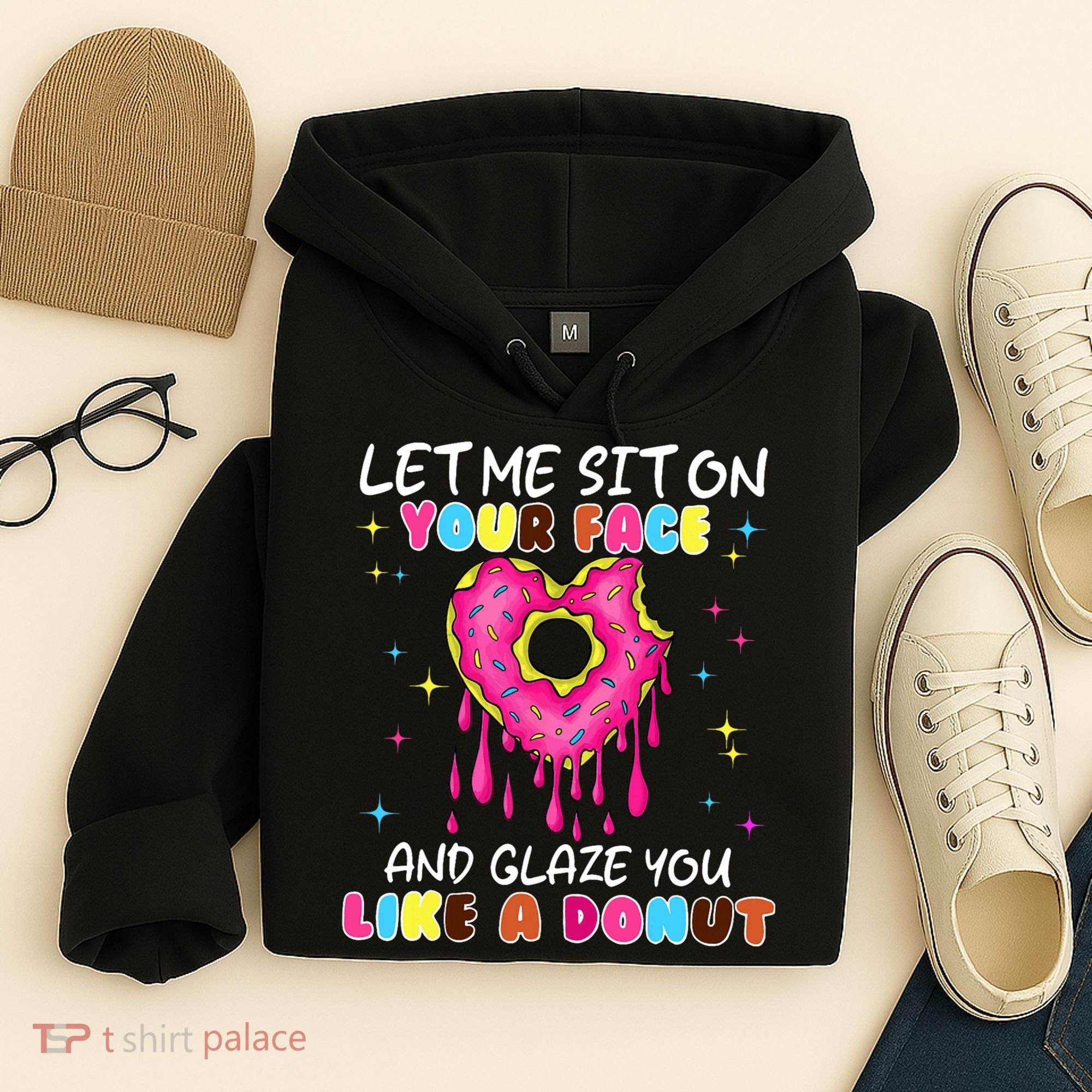 Funny Donut Inappropriate For Adult Humor Hoodie