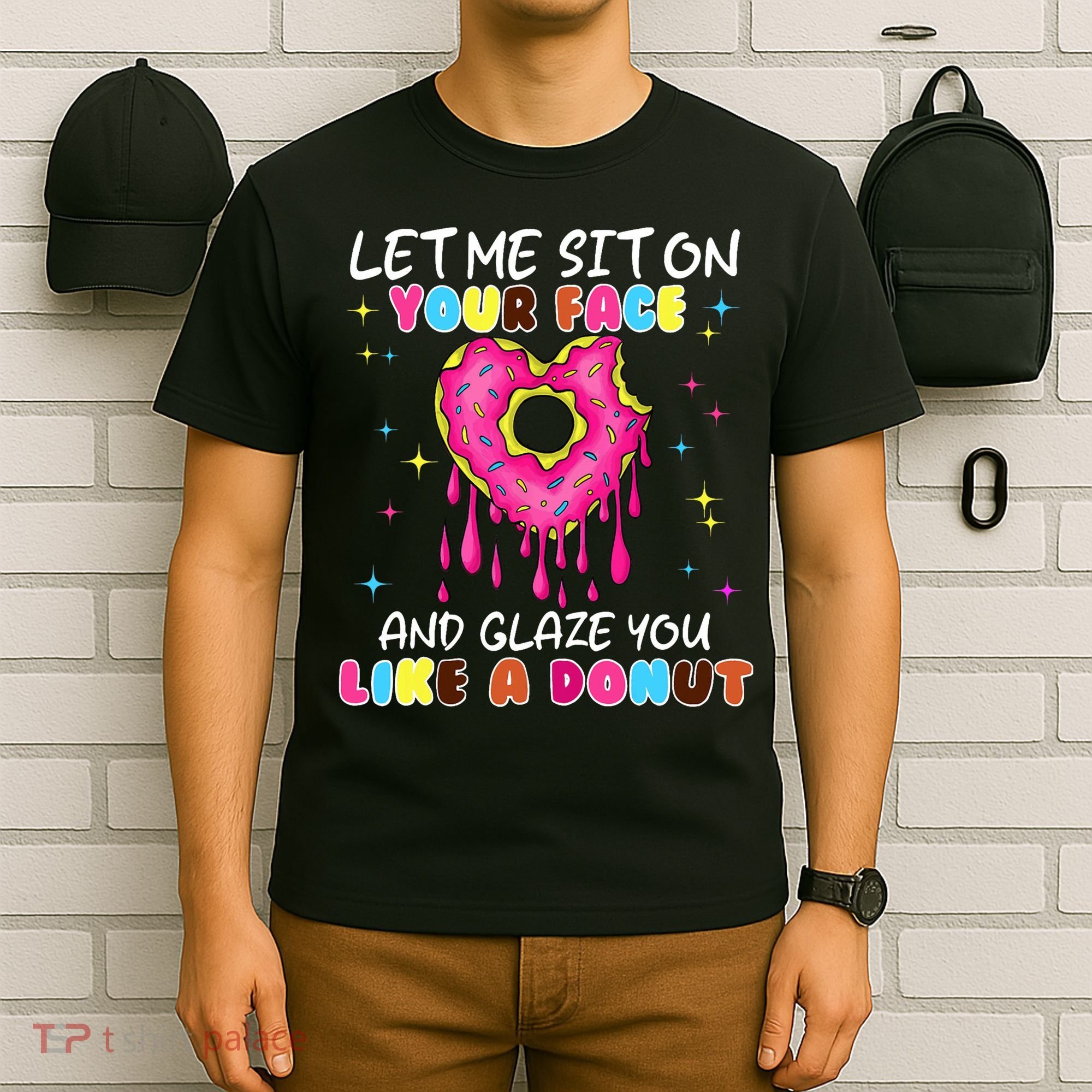 Funny Donut Inappropriate For Adult Humor T-Shirt