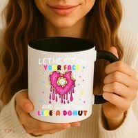 Funny Donut Inappropriate For Adult Humor Coffee Mug thumb 3
