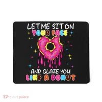 Funny Donut Inappropriate For Adult Humor Mousepad thumb 0