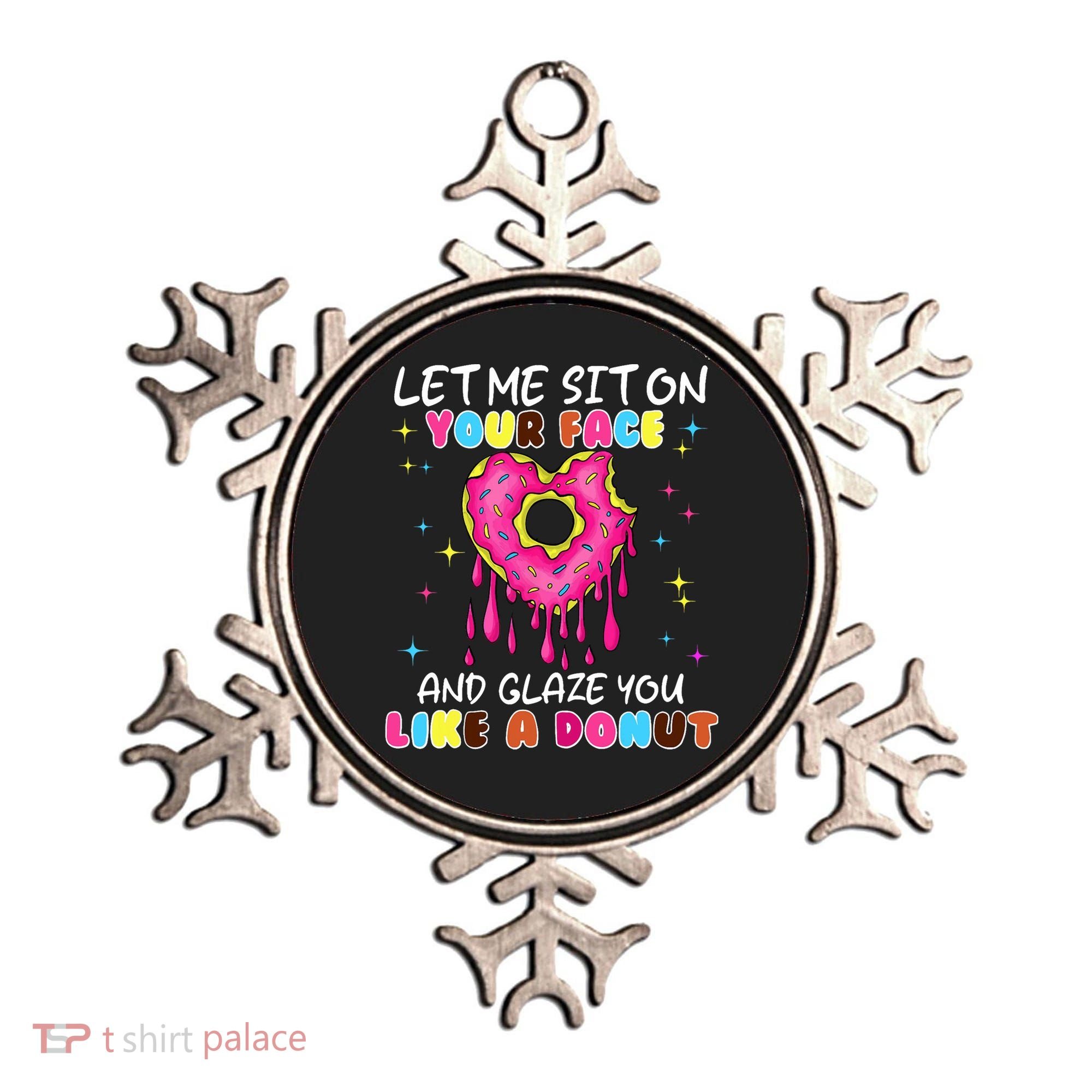 Funny Donut Inappropriate For Adult Humor Ornament