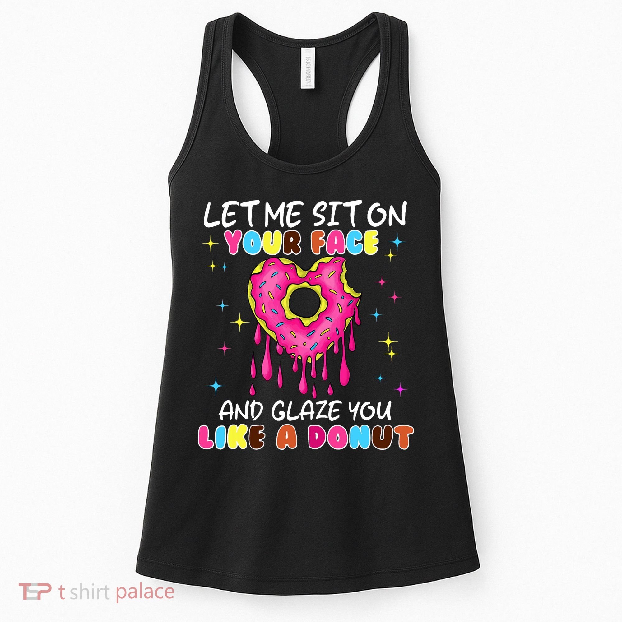 Funny Donut Inappropriate For Adult Humor Women's Tank Top