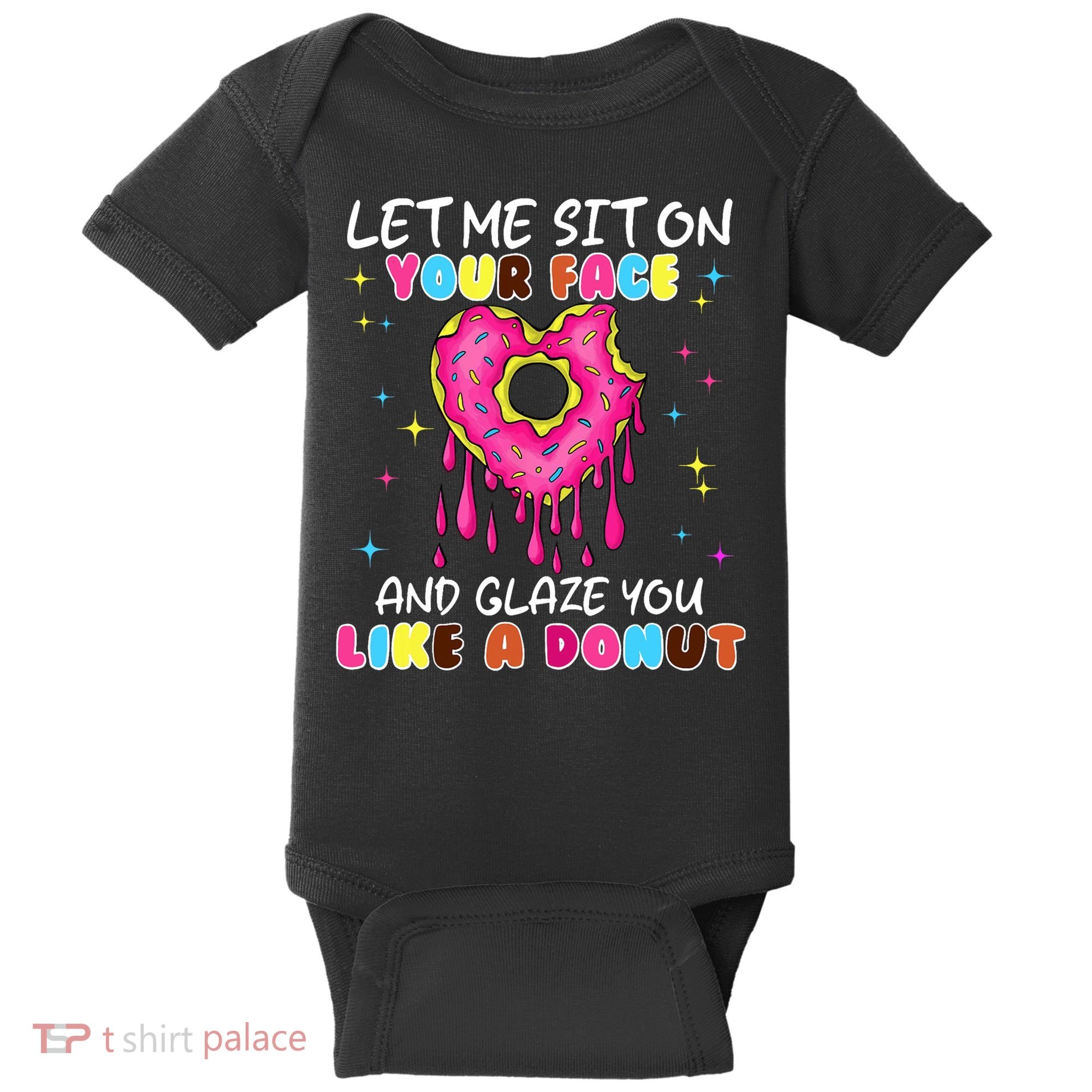 Funny Donut Inappropriate For Adult Humor Baby Bodysuit