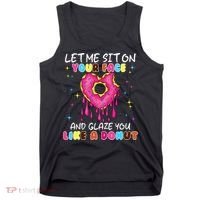 Funny Donut Inappropriate For Adult Humor Tank Top thumb 0