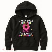 Funny Donut Inappropriate For Adult Humor Kids Hoodie thumb 0