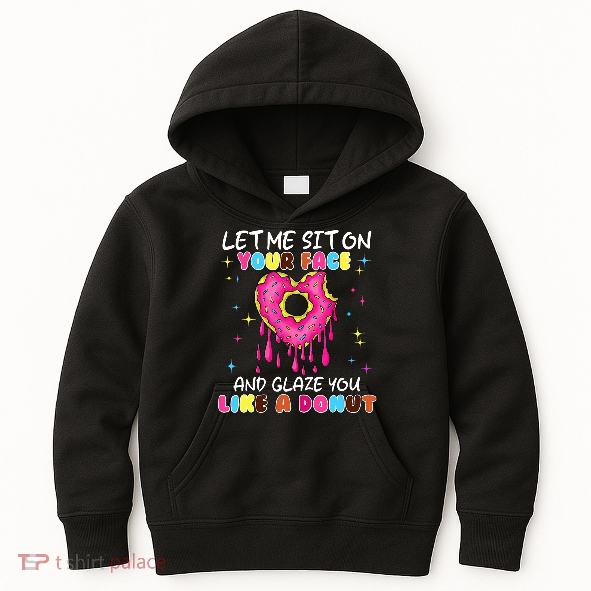 Funny Donut Inappropriate For Adult Humor Kids Hoodie