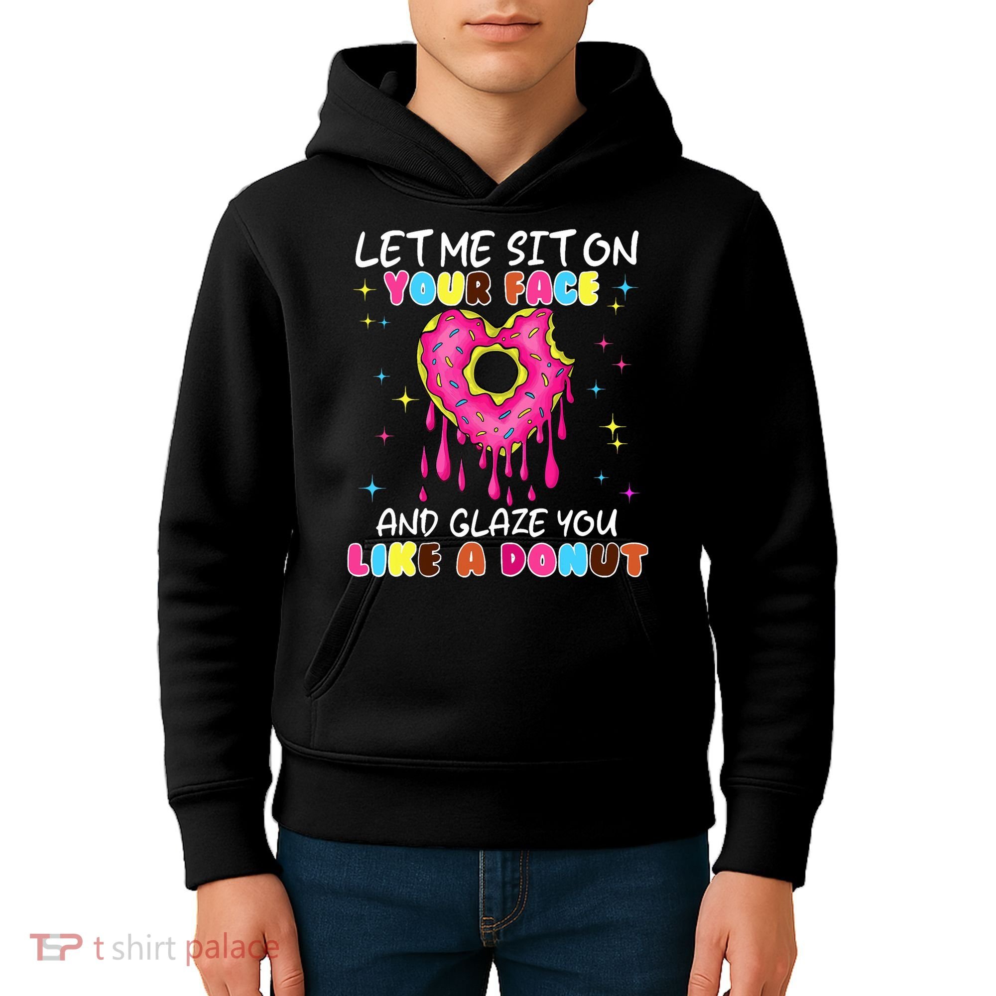 Funny Donut Inappropriate For Adult Humor Kids Hoodie
