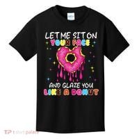 Funny Donut Inappropriate For Adult Humor Kids T-Shirt thumb 0