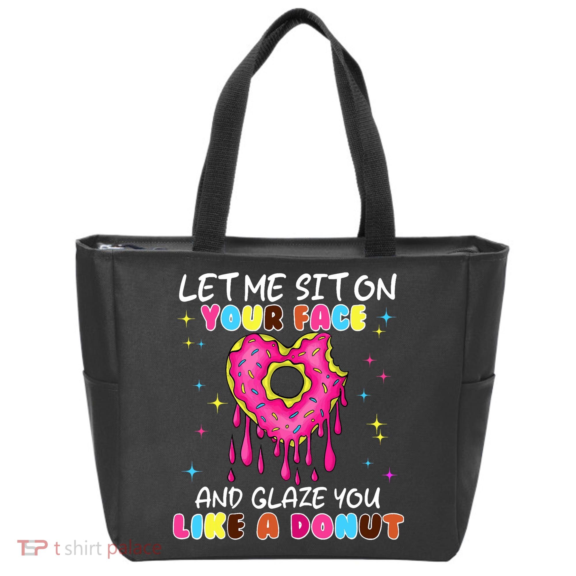 Funny Donut Inappropriate For Adult Humor Tote Bag