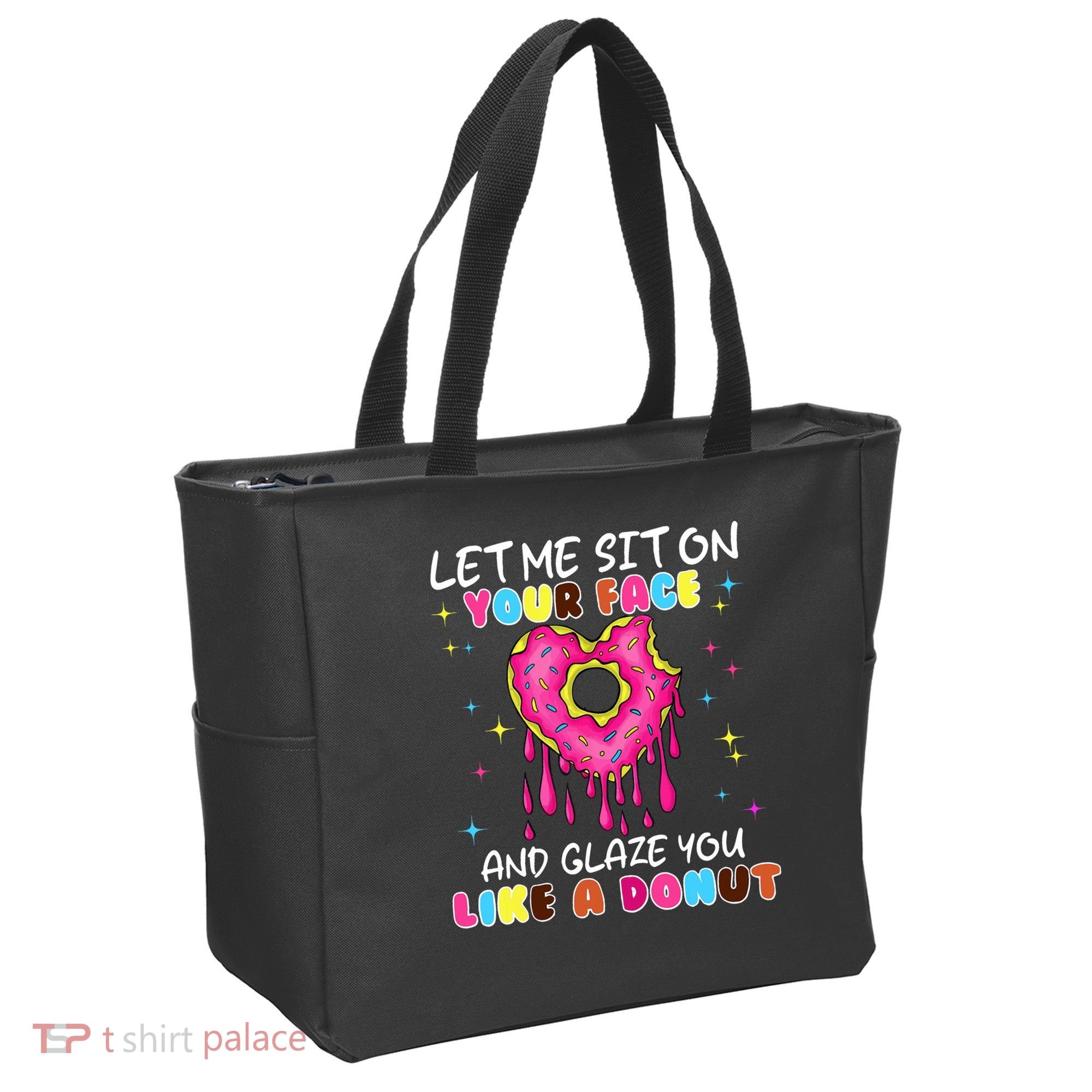 Funny Donut Inappropriate For Adult Humor Tote Bag