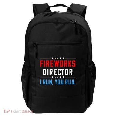 Fireworks Director I Run You Run Backpack