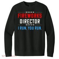 Fireworks Director I Run You Run V.I.T. Fleece Crew Sweatshirt thumb 0