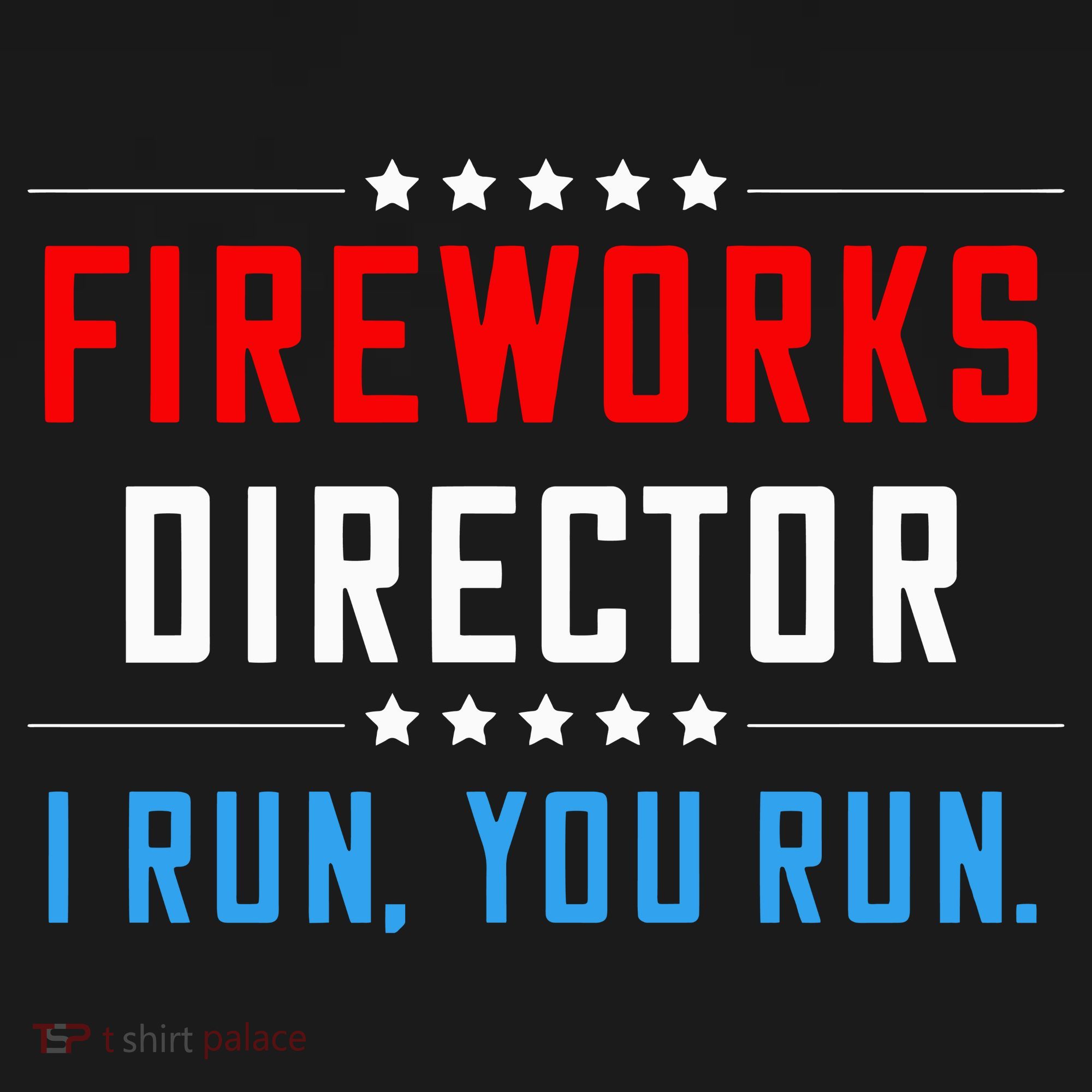 Fireworks Director I Run You Run Magnet