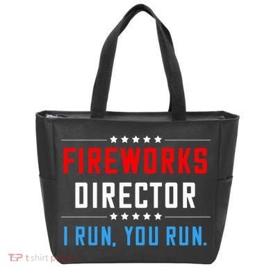Fireworks Director I Run You Run Tote Bag