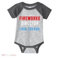 Fireworks Director I Run You Run Infant Baby Jersey Bodysuit thumb 0