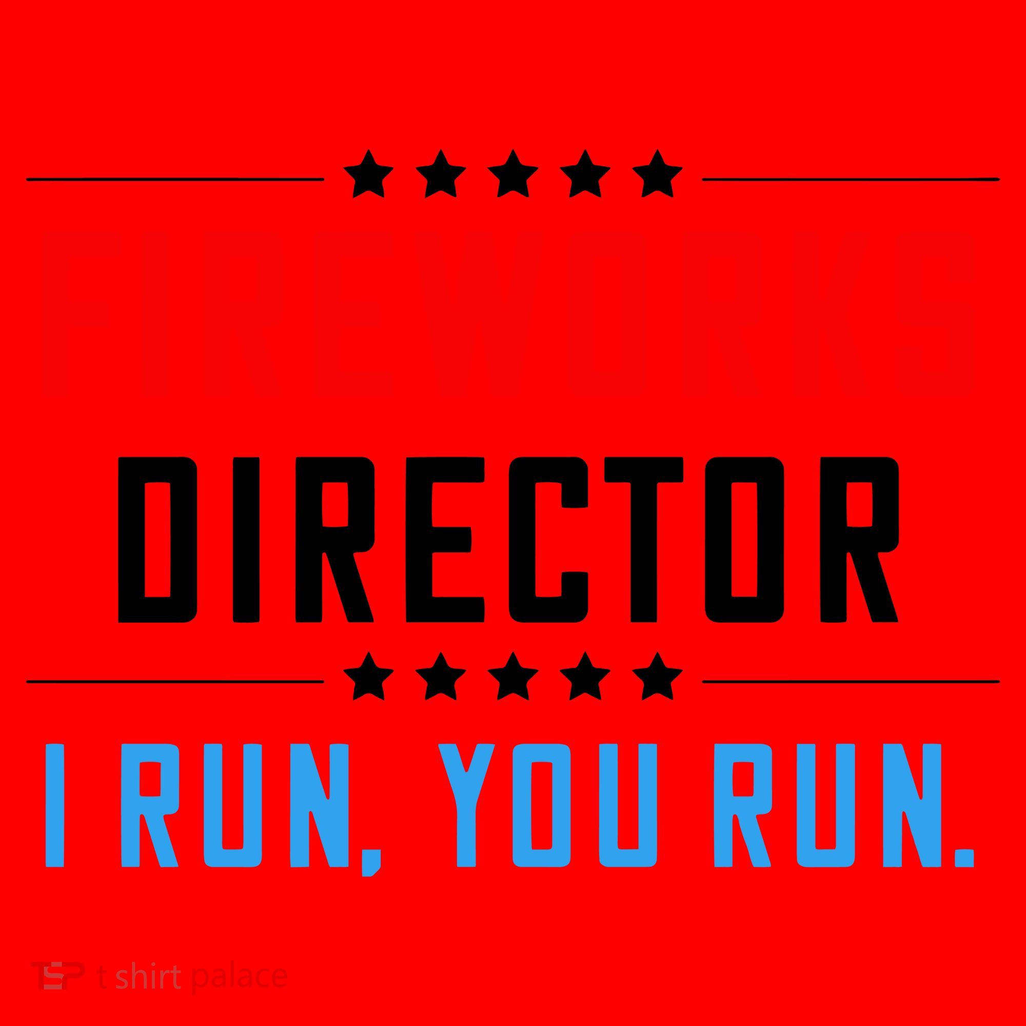 Fireworks Director I Run You Run Santa Hat