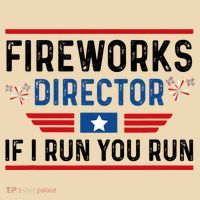 Fireworks Director If I Run You Run 4th Of July Tote Bag thumb 4