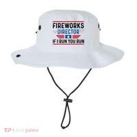 Fireworks Director If I Run You Run 4th Of July Bucket Hat thumb 0