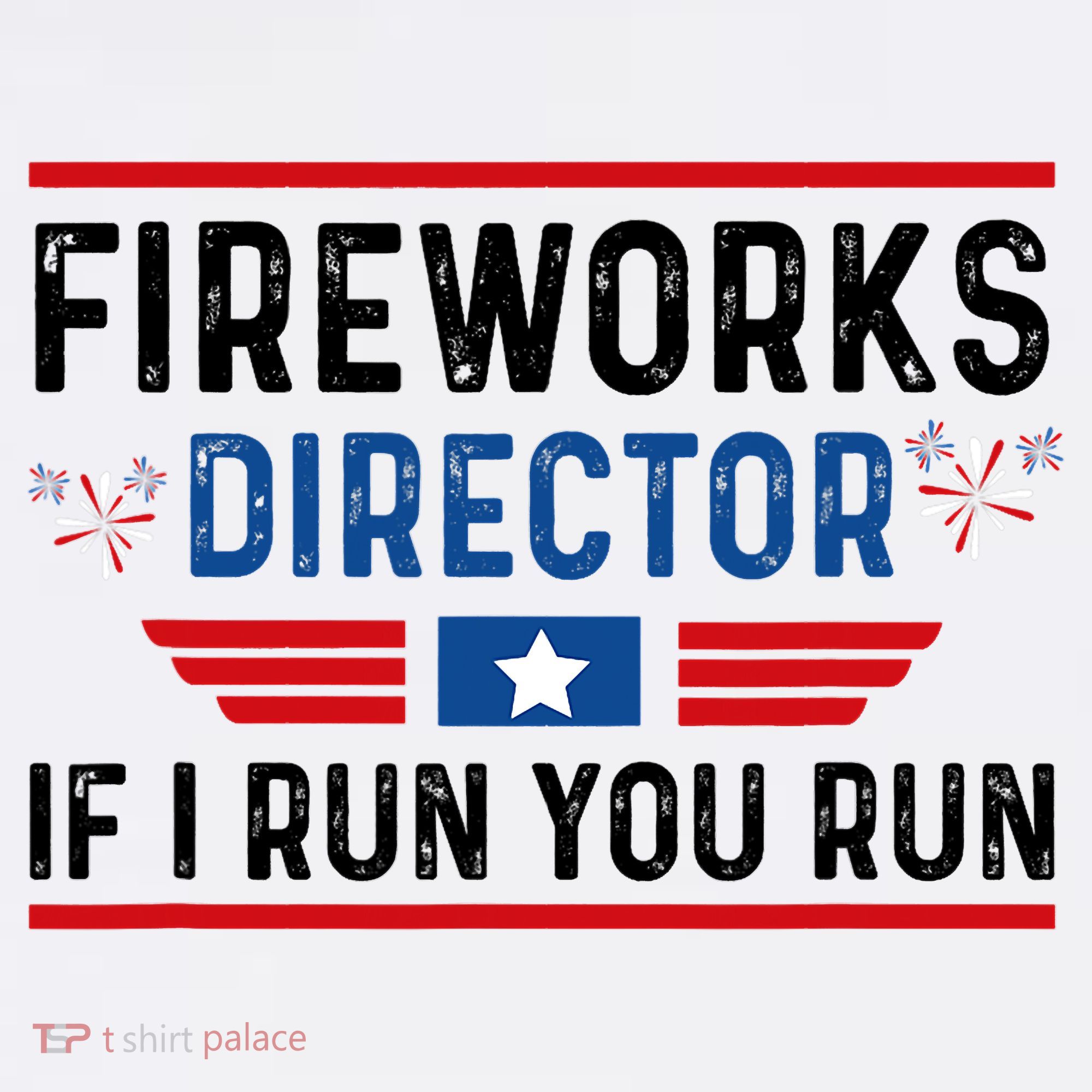 Fireworks Director If I Run You Run 4th Of July Baby Bodysuit