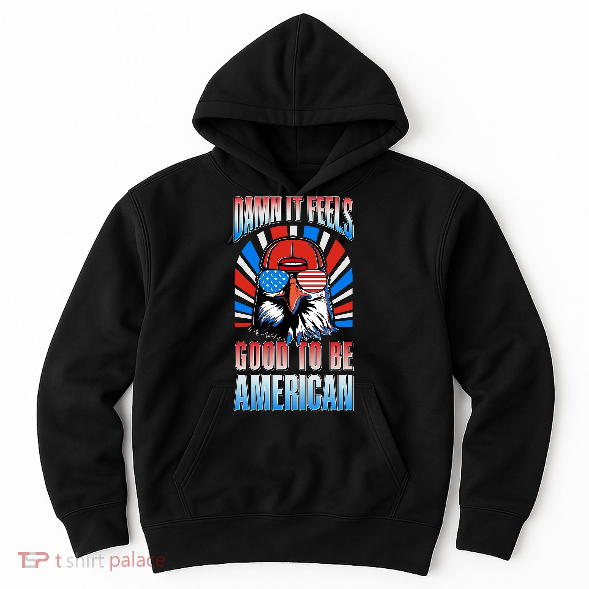 Funny Damn It Feels Good To Be American Eagle 4th Of July Hoodie