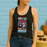 Funny Damn It Feels Good To Be American Eagle 4th Of July Women's Tank Top thumb 2