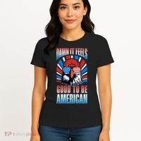 Funny Damn It Feels Good To Be American Eagle 4th Of July Women's T-Shirt thumb 4