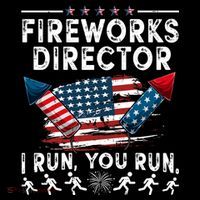 Fireworks Director I Run You Run Flag Funny 4th Of July Coffee Mug thumb 5