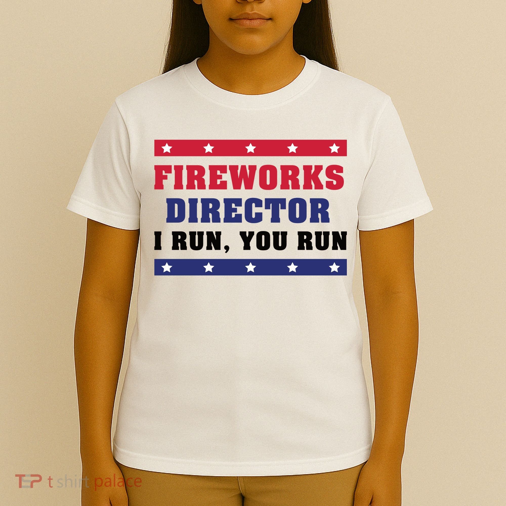 Fireworks Director I Run You Run | 4th Of July T-Shirt