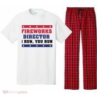 Fireworks Director I Run You Run | 4th Of July Pajama Set thumb 0