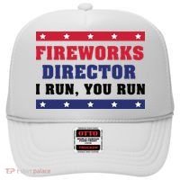 Fireworks Director I Run You Run | 4th Of July Hat thumb 0