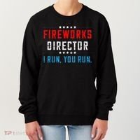 Fireworks Director If I Run You Run Women's Sweatshirt thumb 0