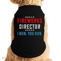 Fireworks Director If I Run You Run Doggie Tank thumb 0