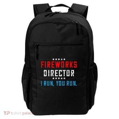 Fireworks Director If I Run You Run Backpack