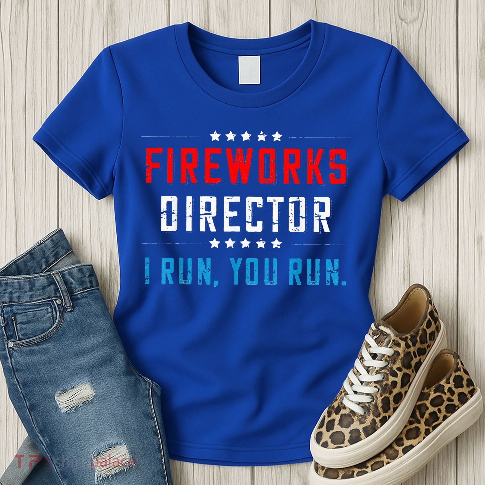 Fireworks Director If I Run You Run Women's T-Shirt