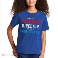 Fireworks Director If I Run You Run Kids T-Shirt thumb 2